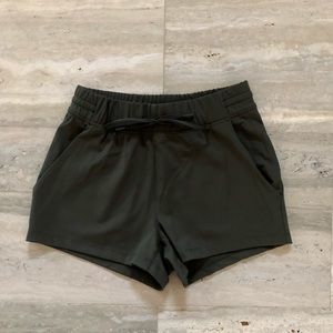 Olive Green Aritzia Running Short